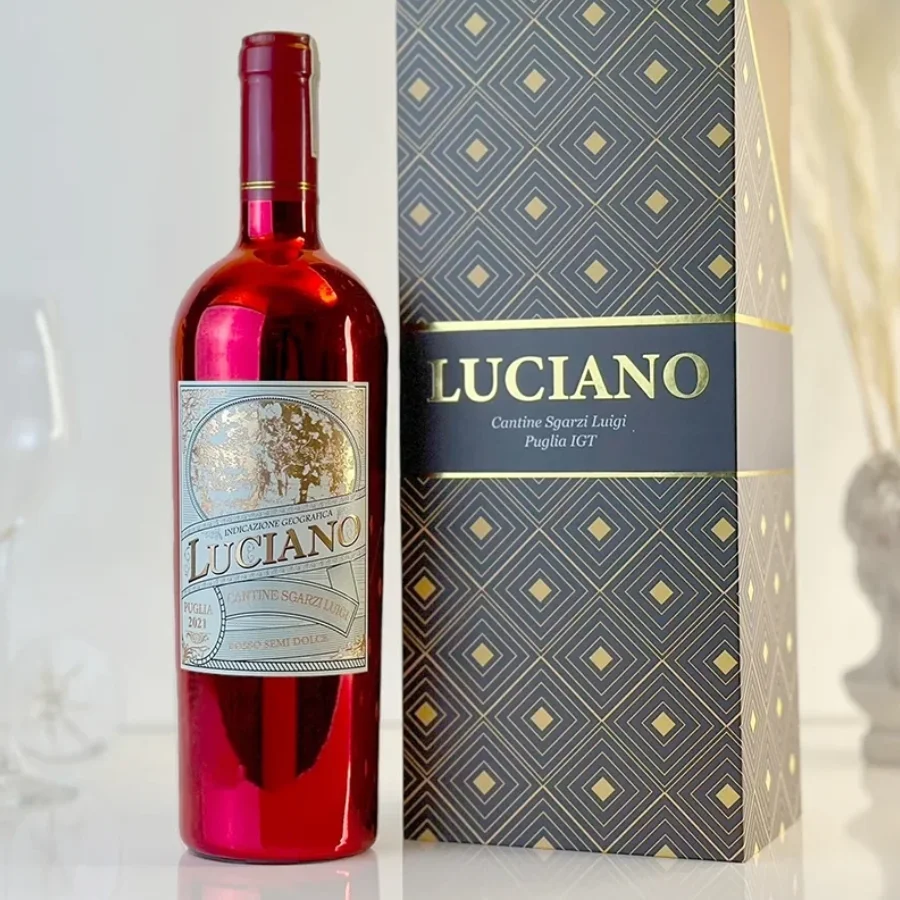 Vang Ý Luciano Semi Dolce Red 10,5%