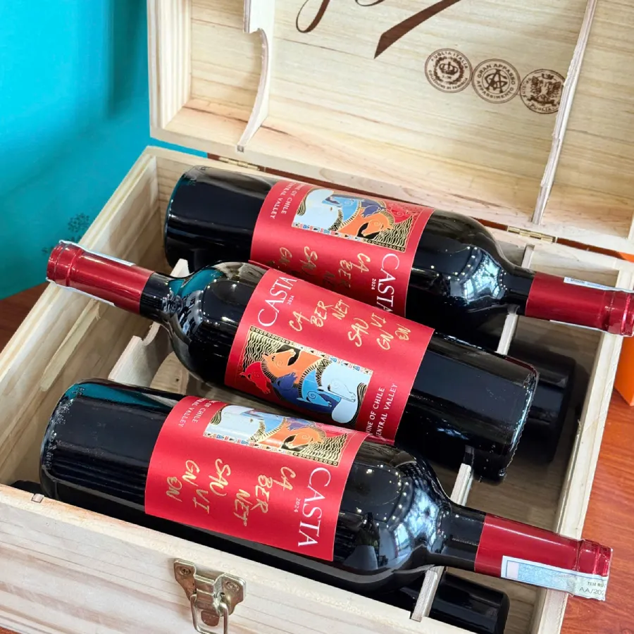 Rượu vang Casta Cabernet Sauvignon 13,5 độ