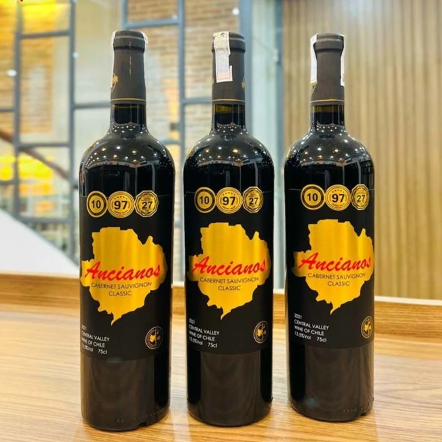 Vang Chile Ancianos Classic Cabernet Sauvignon Central Valley 13,5%