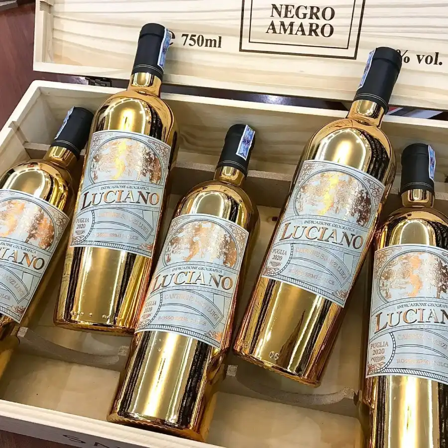 Vang Ý Luciano Semi Dolce Gold 10,5%