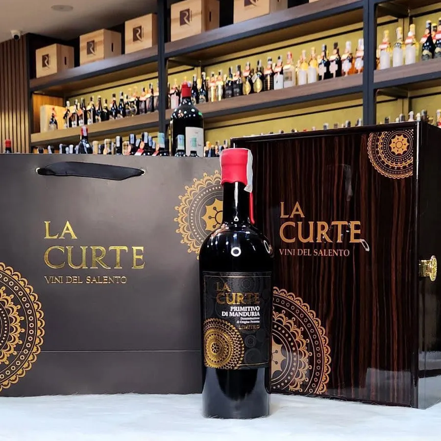Vang Ý La Curte Limited 19 độ Primitivo di Manduria