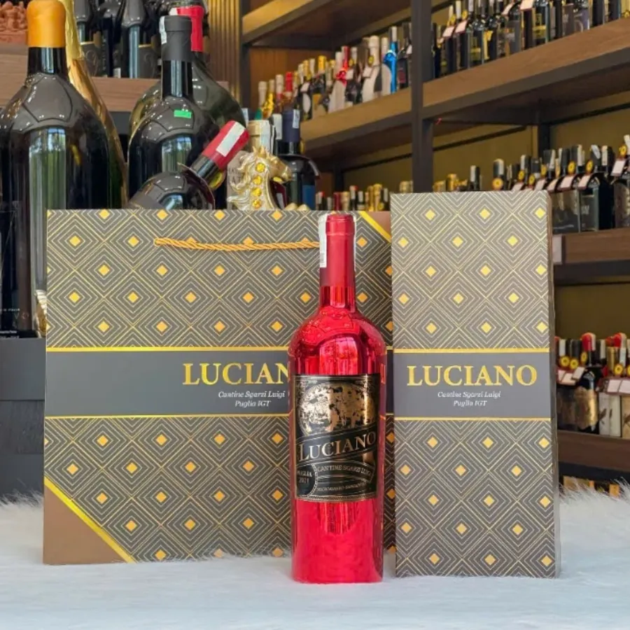 Vang Ý Luciano Puglia Red 14%