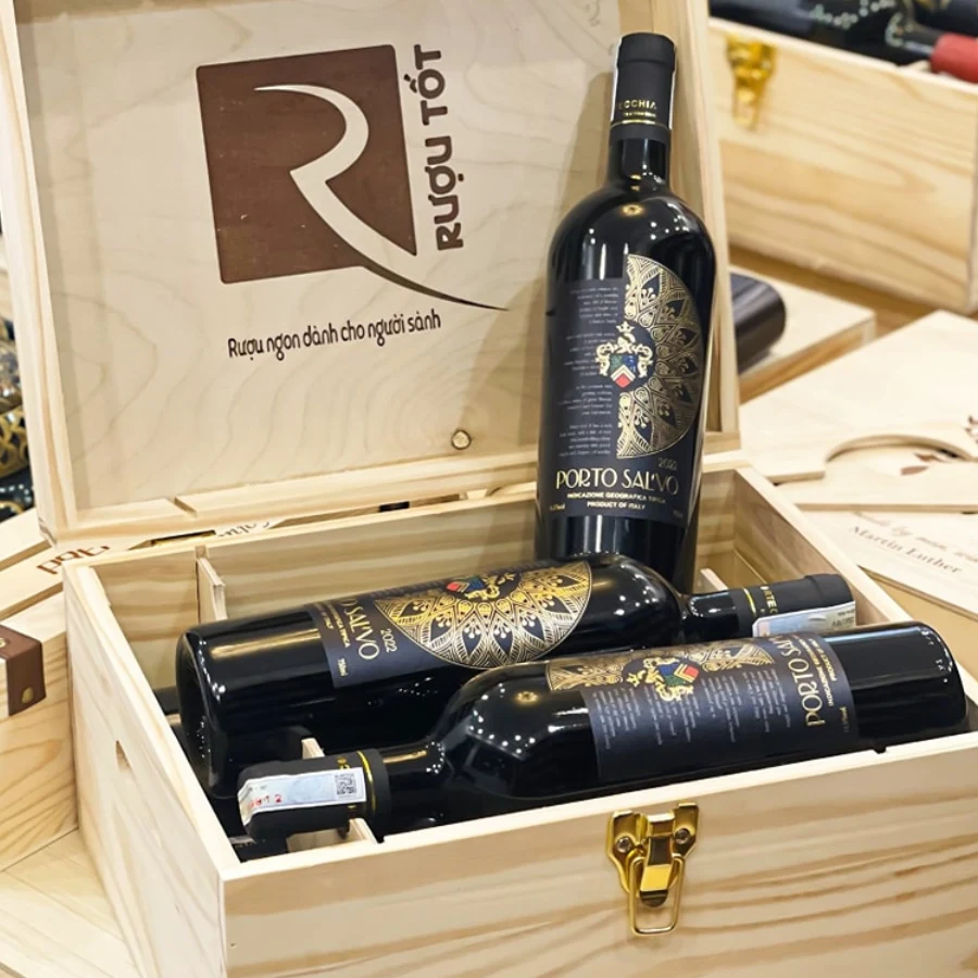 Rượu Vang Ý Porto Sal'vo 14,5%