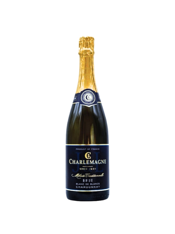 Vang Pháp Charlemagne Tradition Brut Chardonnay 12 độ