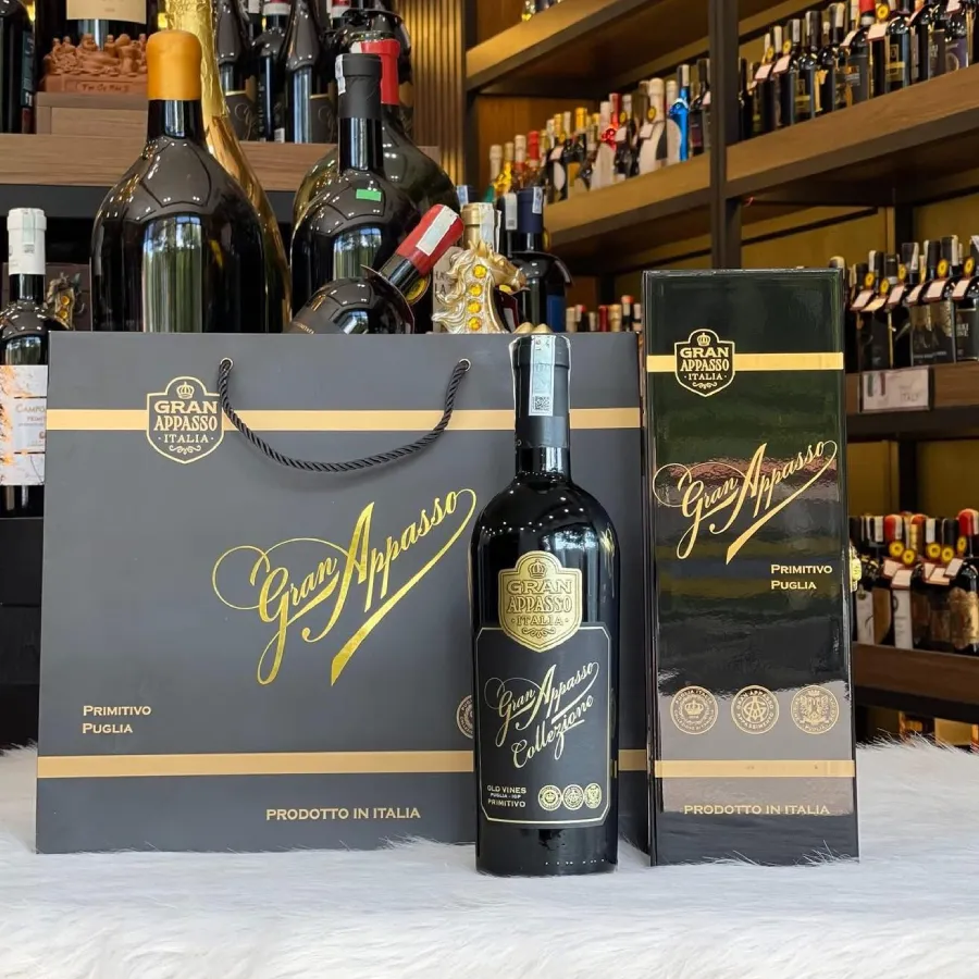 Rượu Vang Ý Gran Appasso Edizione Old Vines 16%