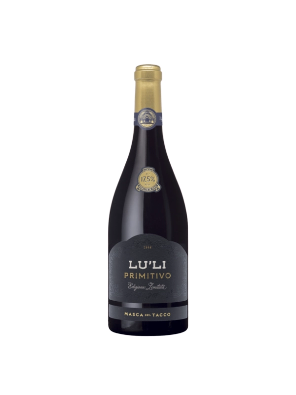 Vang Ý LuLi Primitivo Edizione Limitata Masca Del Tacco 17,5 độ