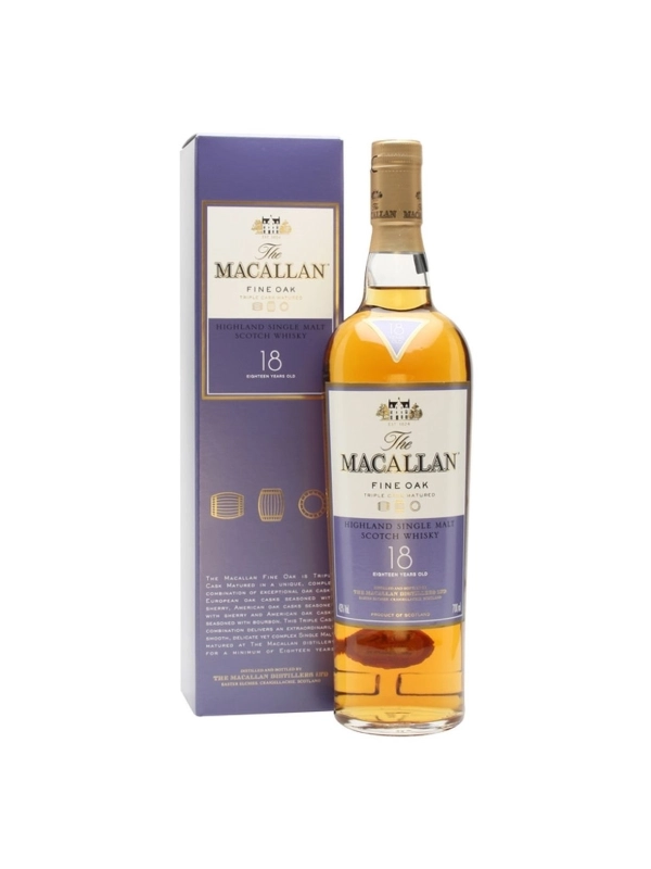 Giá rượu Macallan 18 Fine Oak