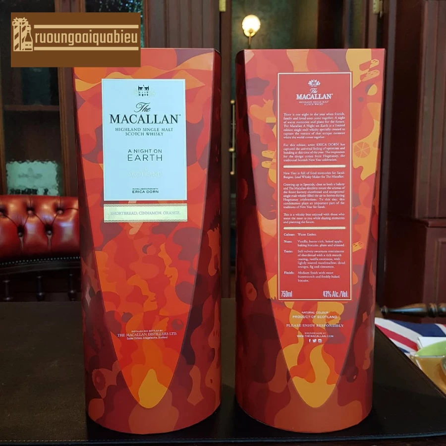 Kết hợp ẩm thực với rượu Macallan A Night On Earth