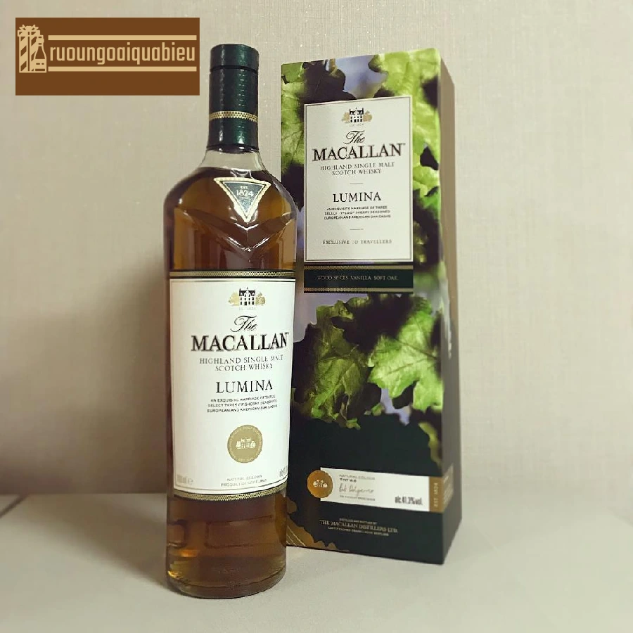 Hành trình ủ rượu Macallan Lumina qua ba loại thùng