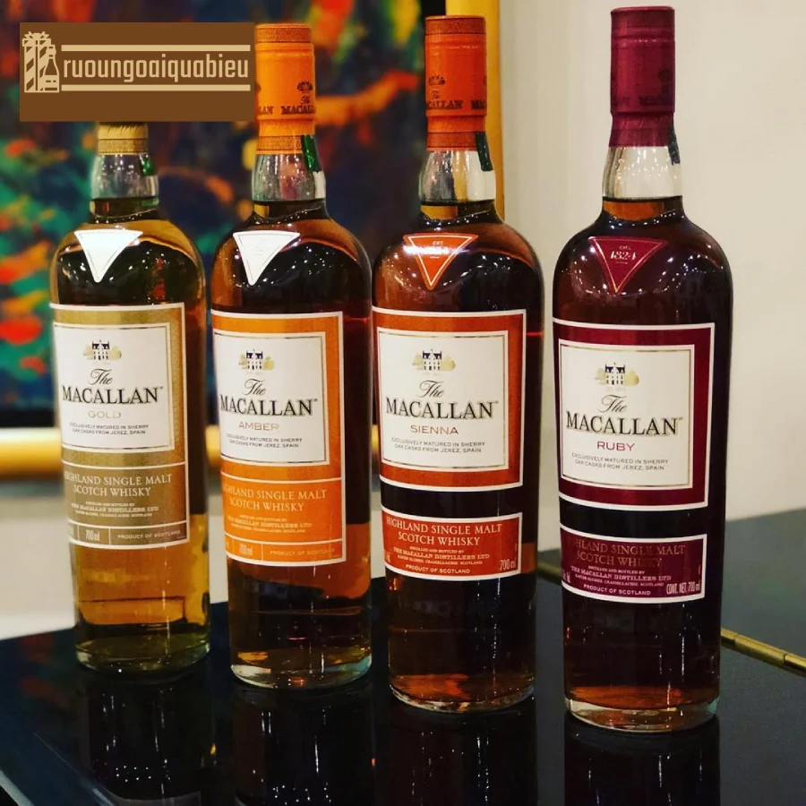 Cách thưởng thức rượu Macallan Sienna
