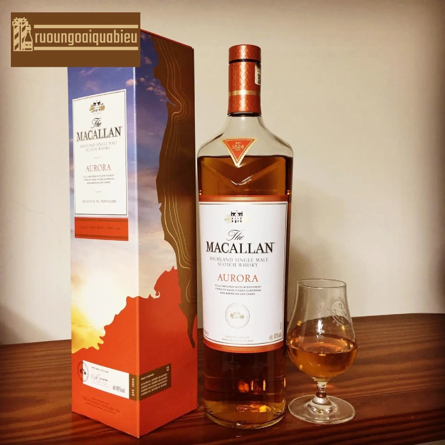 Hương vị đặc biệt của rượu Macallan Aurora giá tốt