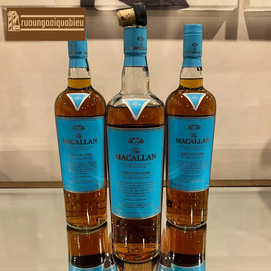 Cách phục vụ và thưởng thức Macallan No6