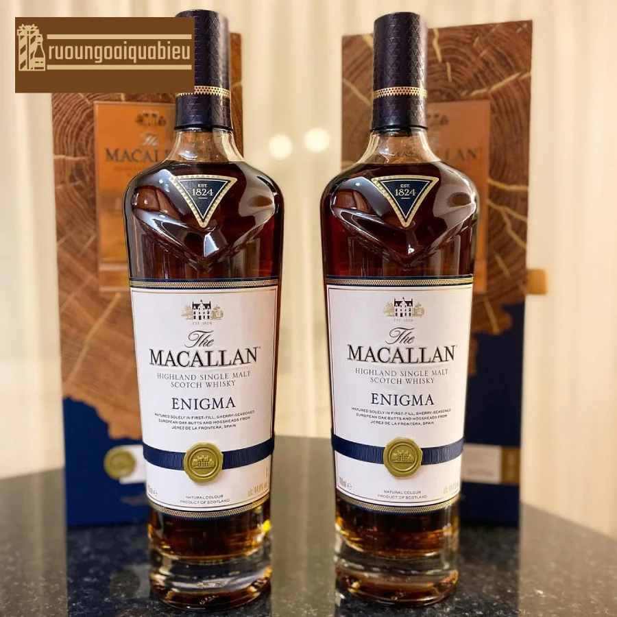 Quy trình sản xuất của Macallan Enigma xách tay