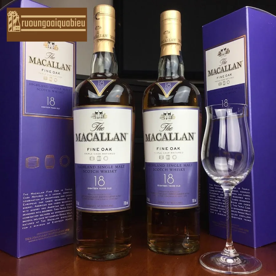 Công thức cocktail ngon từ rượu Macallan 18 Fine Oak
