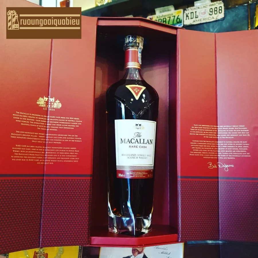 Công thức cocktail đi cùng rượu Macallan Rare Cask Red
