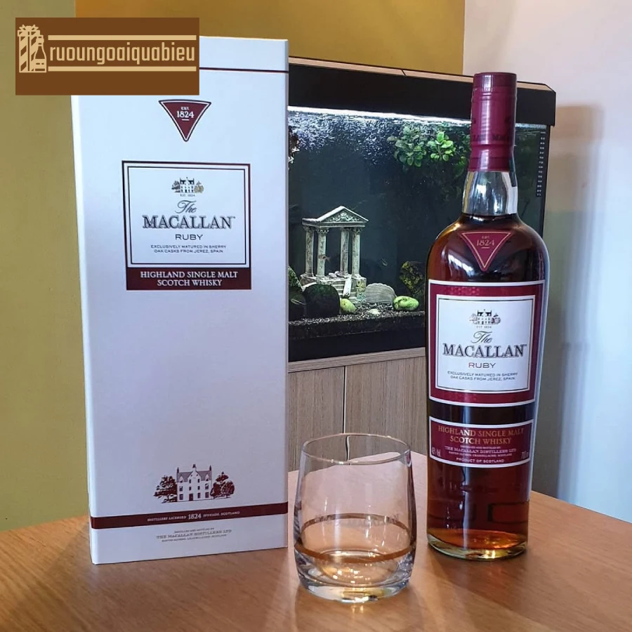 Cách thưởng thức Macallan Ruby
