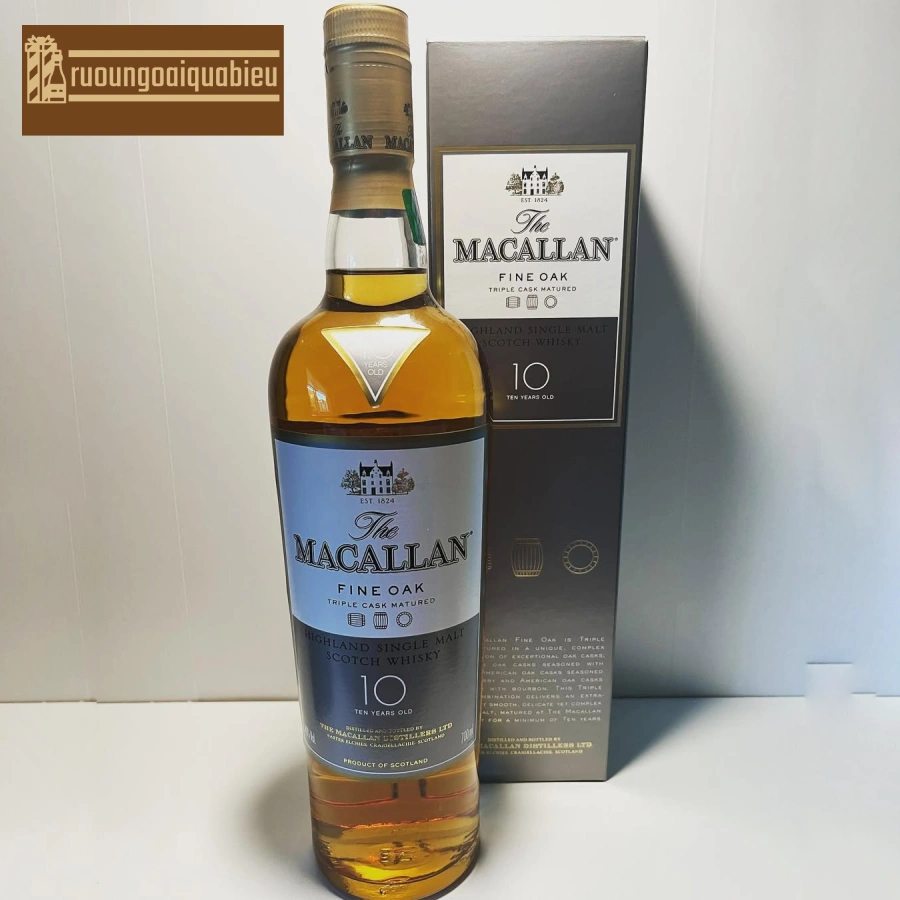 Hương vị tinh tế của rượu Macallan 10