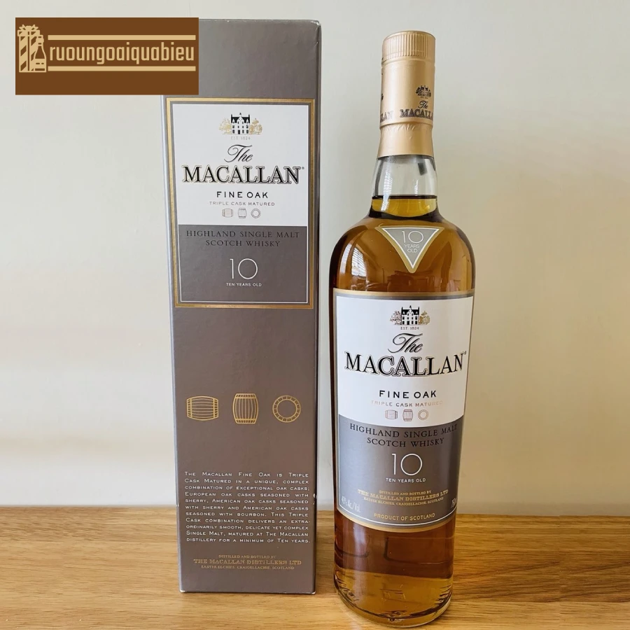 Đôi nét về thương hiệu và bộ sưu tập rượu Macallan 10
