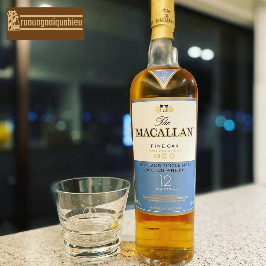 Quy trình sản xuất rượu Macallan 12 Fine Oak