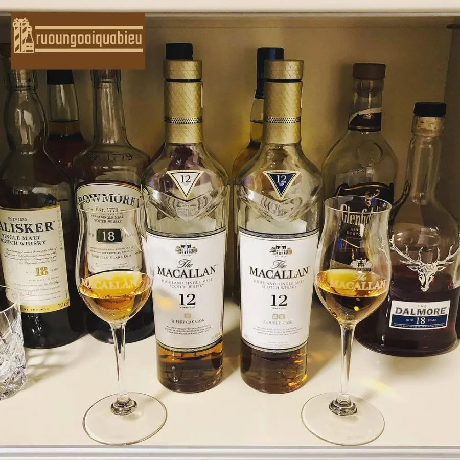 Hương vị rượu Macallan 12 Sherry Oak Cask