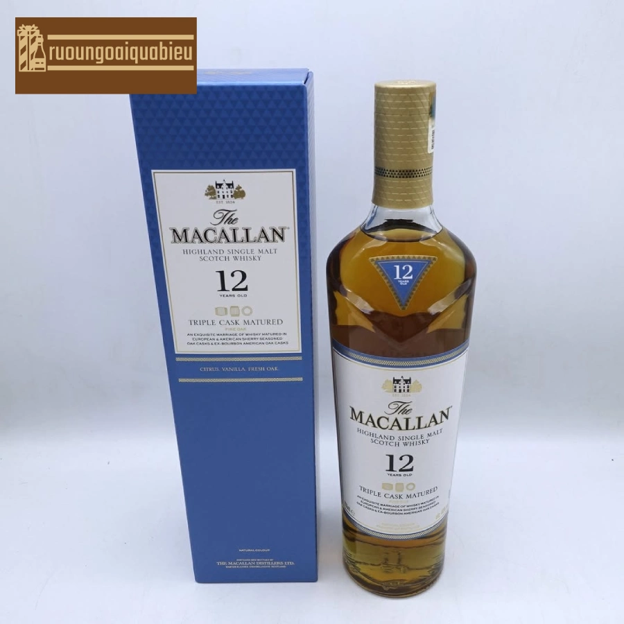 Công thức cocktail hấp dẫn từ Macallan 12 Triple Cask