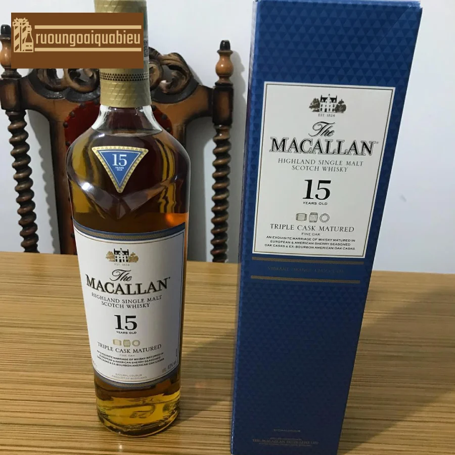 Giới thiệu về nhà sản xuất của rượu Macallan 15 xách tay
