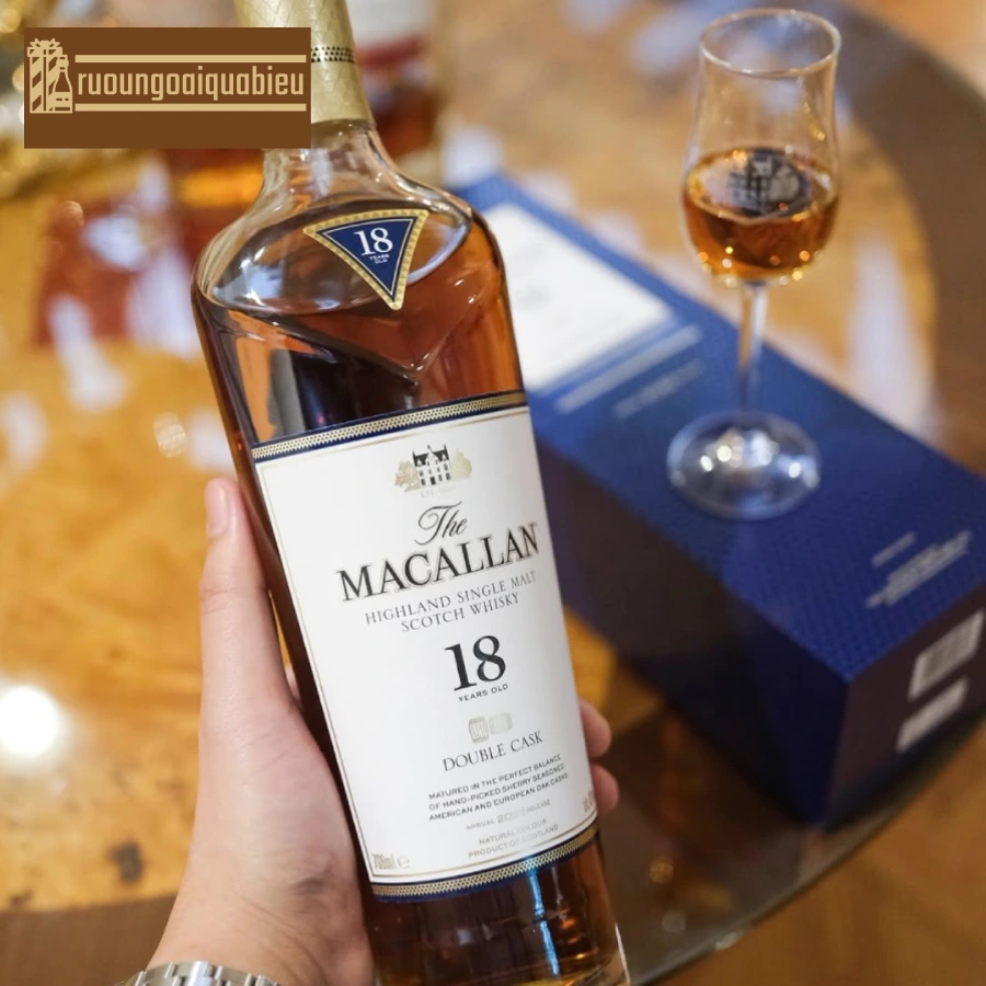 Hướng dẫn cách phục vụ và thưởng thức Macallan 18 Double Cask hàng Nga