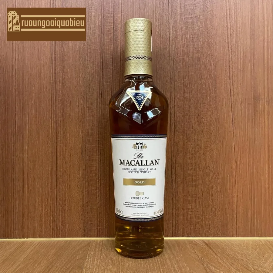 Quy trình sản xuất rượu Macallan 1824 Gold Double Cask