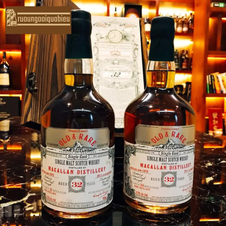 Hương vị đặc trưng của rượu Macallan 32