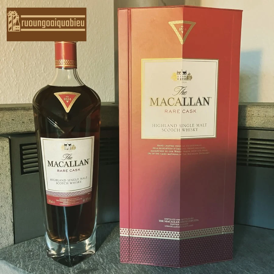 Hương vị tương xứng với giá rượu Macallan Rare Cask Red
