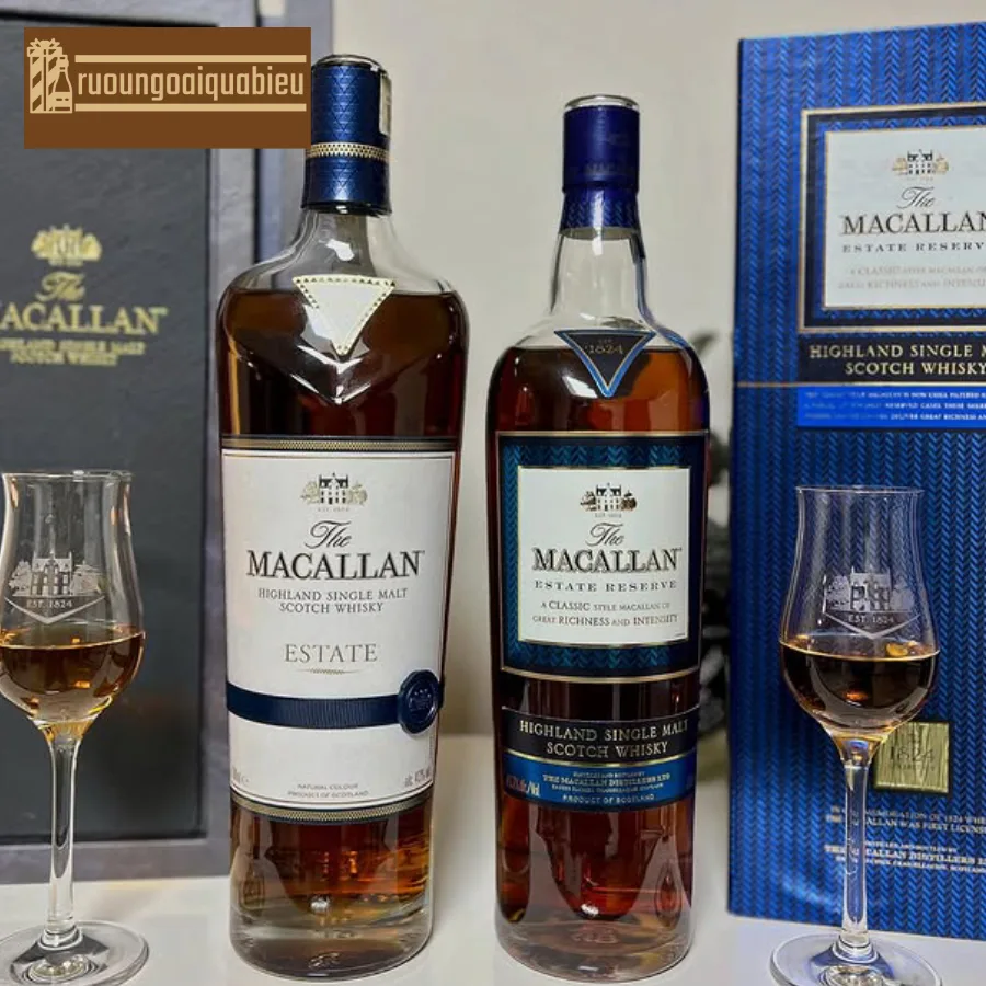 Hướng dẫn phục vụ rượu Macallan Estate Reserve