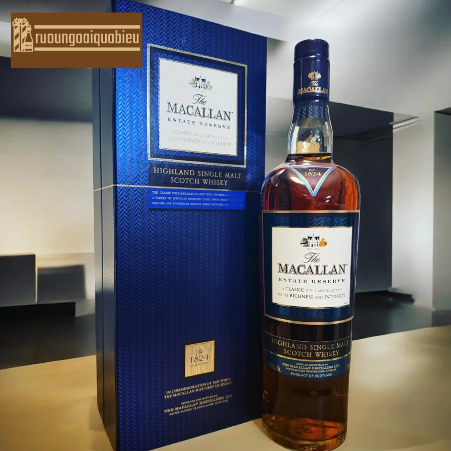 Hương vị độc đáo của rượu Macallan Estate Reserve