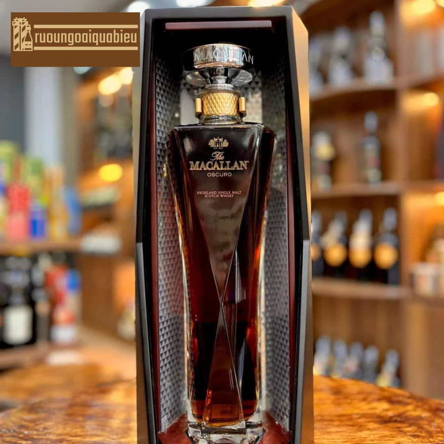 Hương vị đặc trưng của rượu Macallan Oscuro 1824