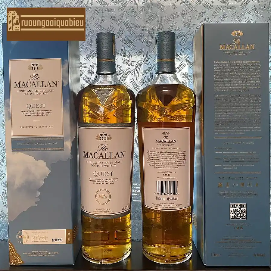 Giới thiệu rượu Macallan Quest 1 lít