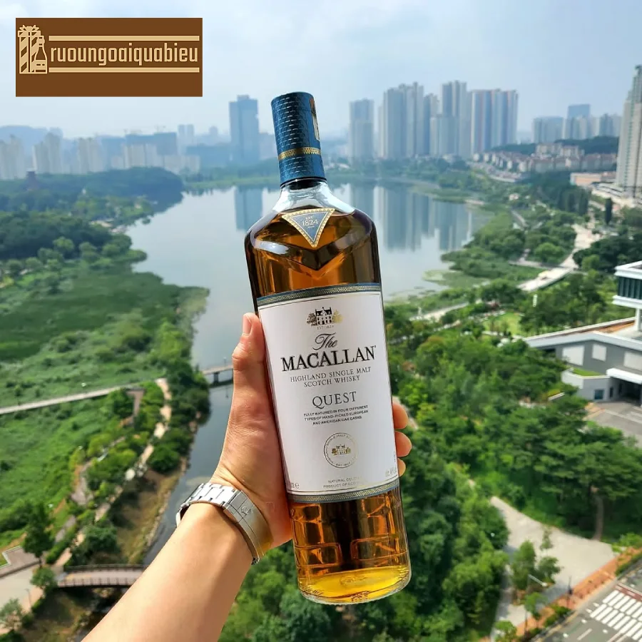 Cách pha chế cocktail với rượu Macallan Quest 1 lít