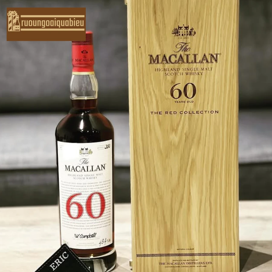 Gợi ý kết hợp ẩm thực tương xứng với giá rượu Macallan 60 năm