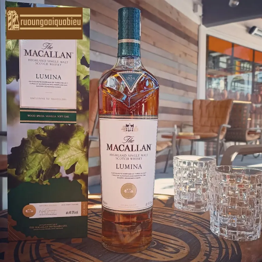 Hướng dẫn thưởng thức rượu Macallan Lumina