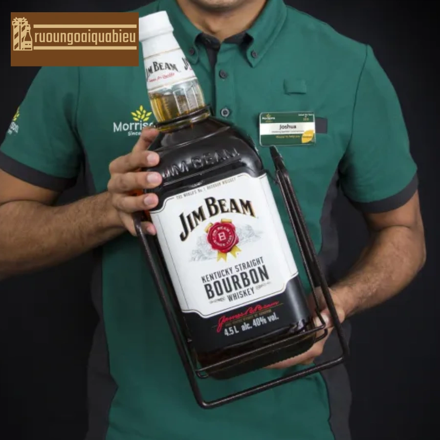 Hương vị ngọt ngào đầy lôi cuốn của Jim Beam 4 5L
