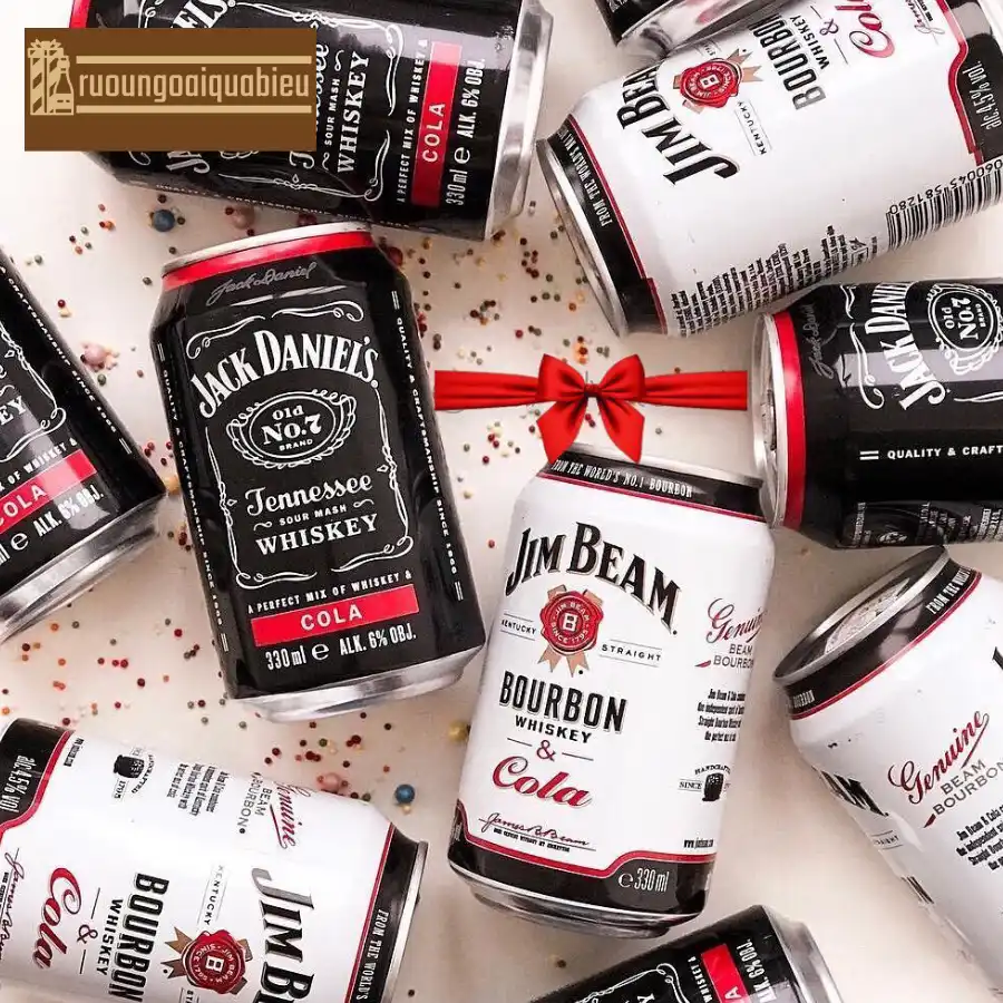 Jim Beam Whisky Cola – Sự hòa quyện hoàn hảo giữa whisky và cola