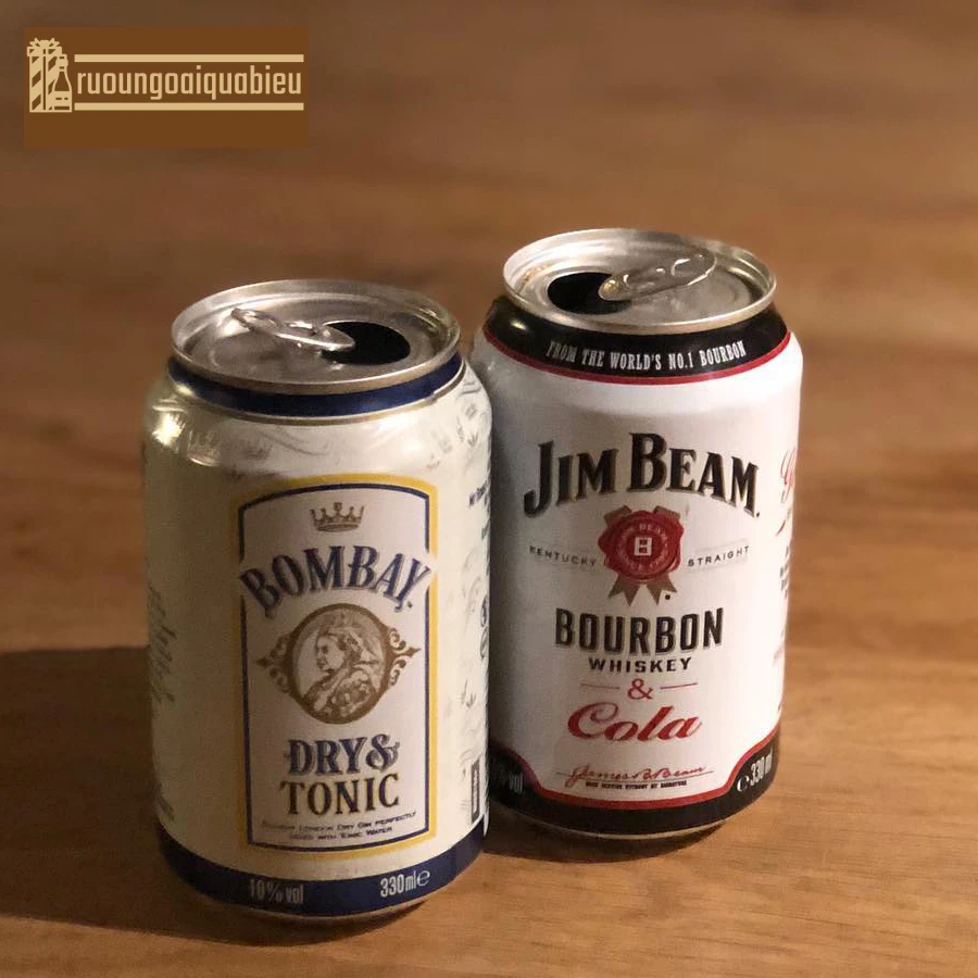 So sánh Jim Beam Whisky Cola với Jack Daniel’s Coca Cola