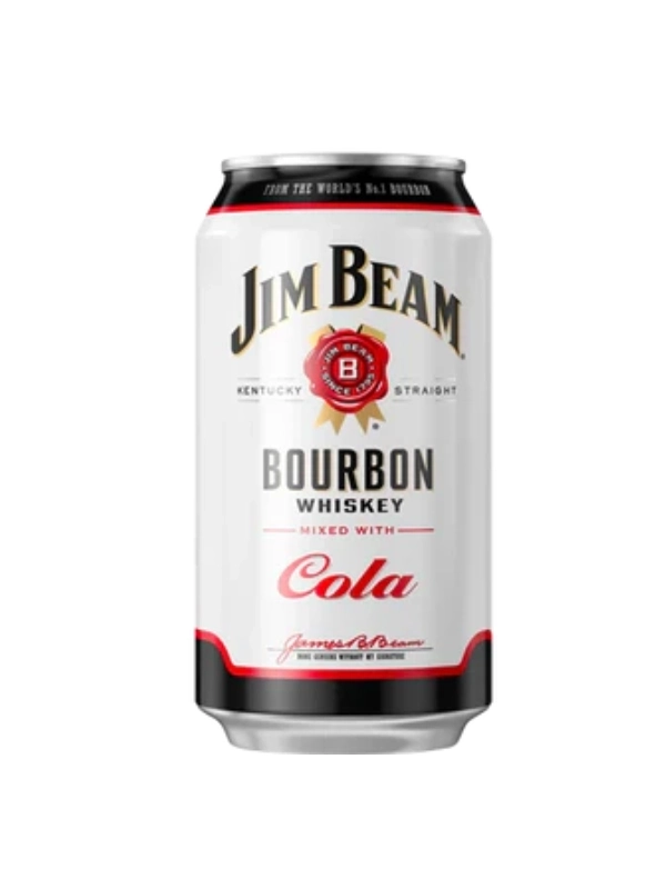 jim beam whisky cola Rượu Jim Beam Whisky Cola 375ml
