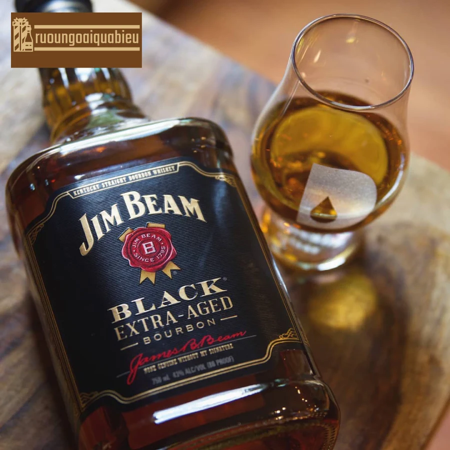 Hương vị đặc trưng của rượu Jim Beam Black Extra Aged