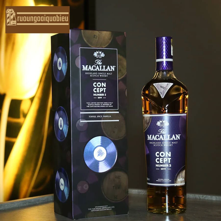 Giới thiệu chung về rượu Macallan Concept Number 2