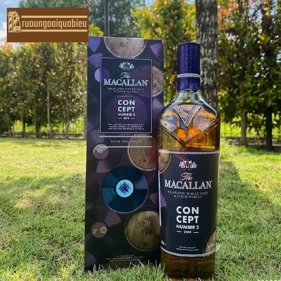 Cách bảo quản Macallan Concept Number 2