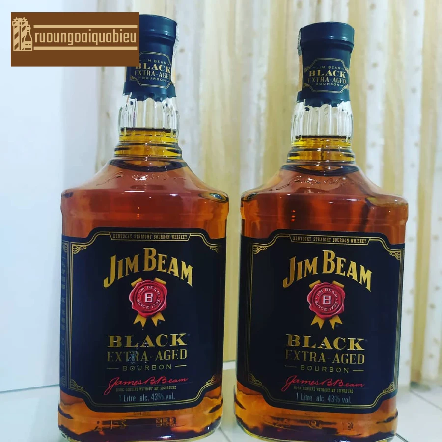 Quy trình chế tác rượu Jim Beam Black 1L