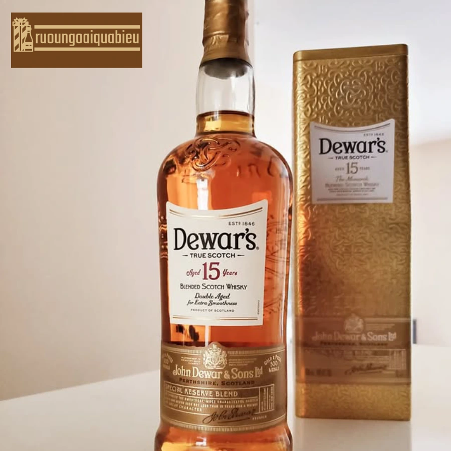Giới thiệu rượu Dewar's 15