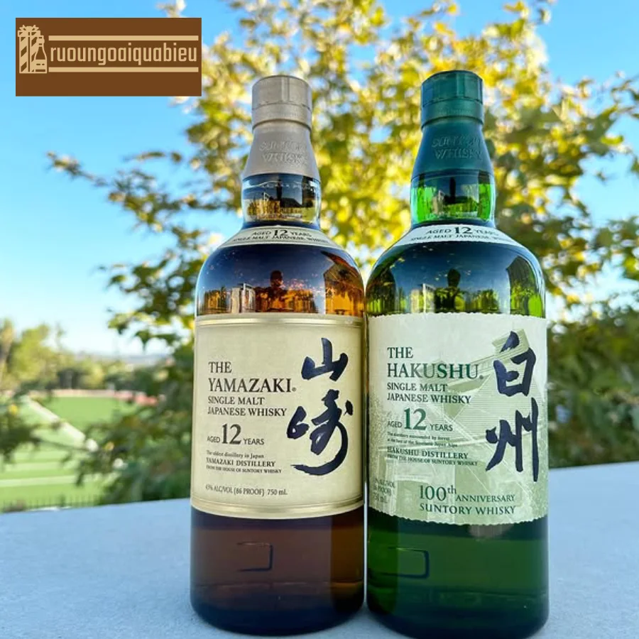 Quy trình sản xuất hiện đại của rượu Hakushu 12 100th Anniversary