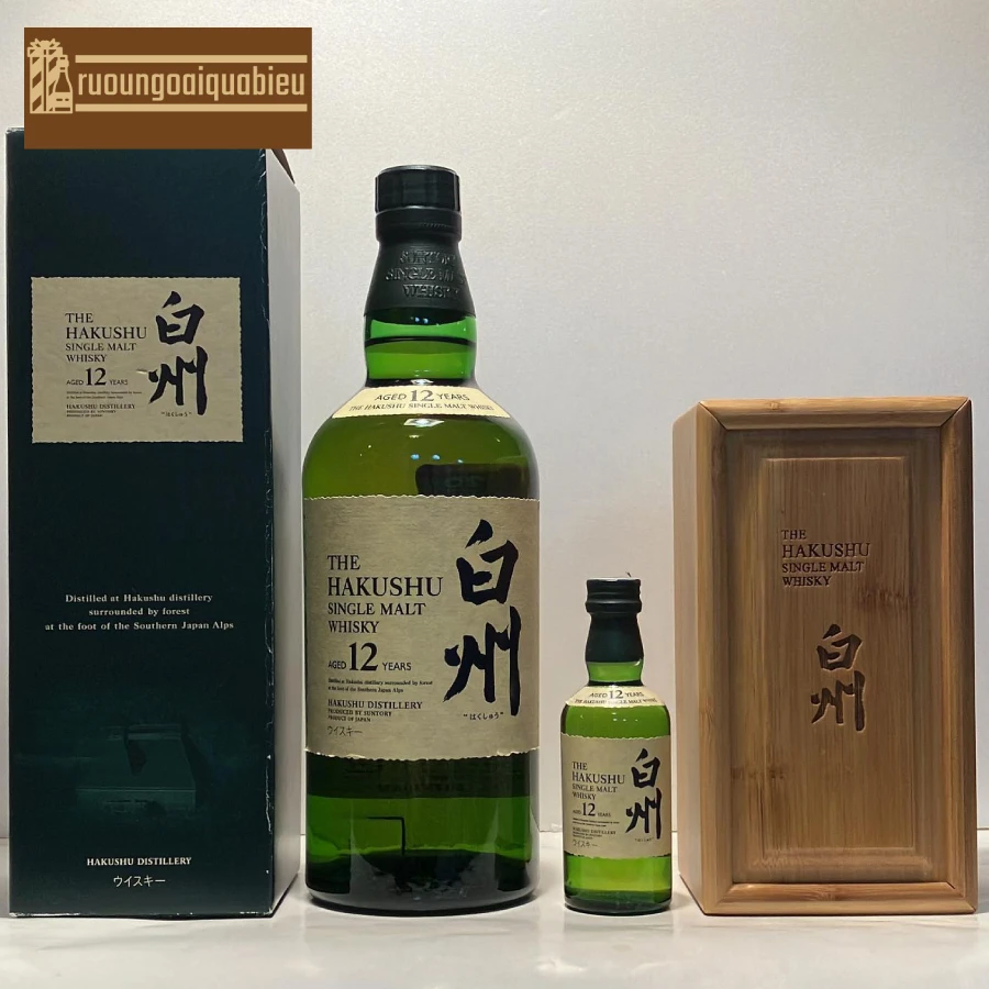 Quy trình sản xuất tuyệt hảo rượu Hakushu 12