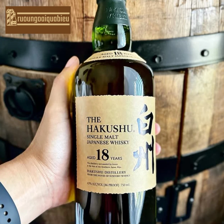 Giới thiệu về rượu Hakushu 18