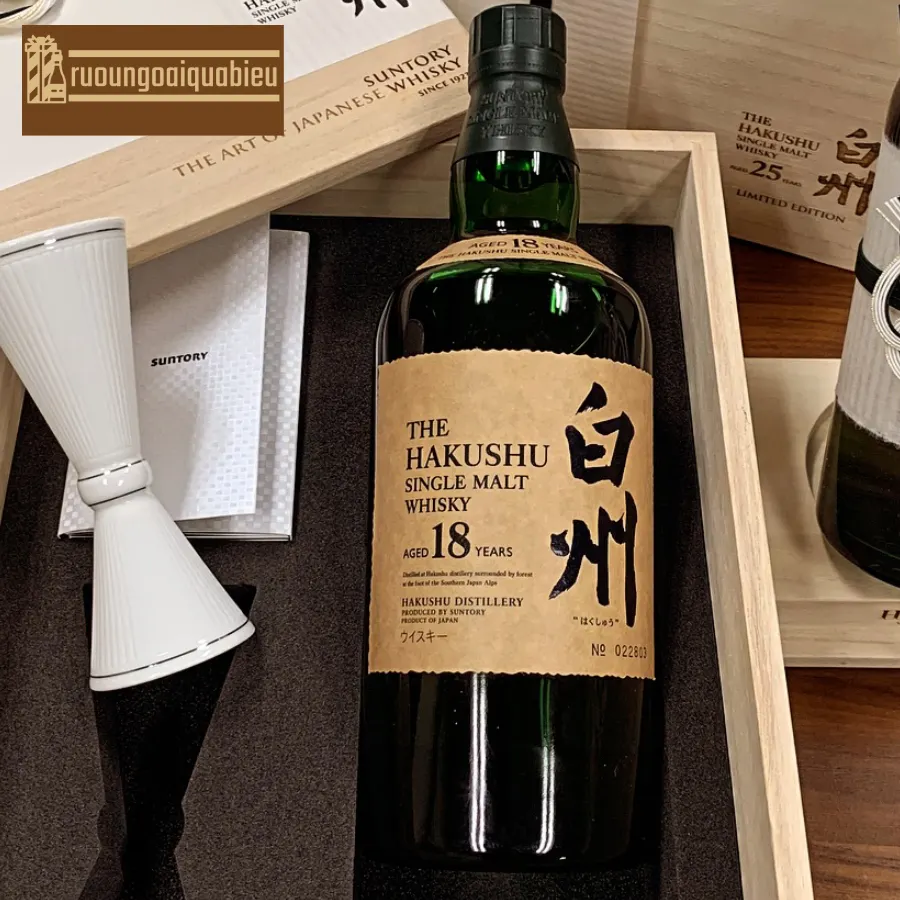 Cách bảo quản rượu Hakushu 18 đúng chuẩn – Giữ trọn hương vị đỉnh cao